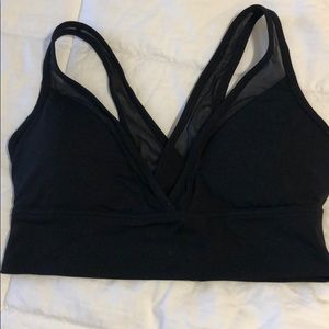 Black aerie bra